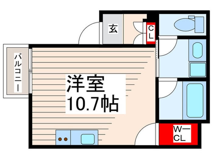 LAUREL一之江の物件間取画像