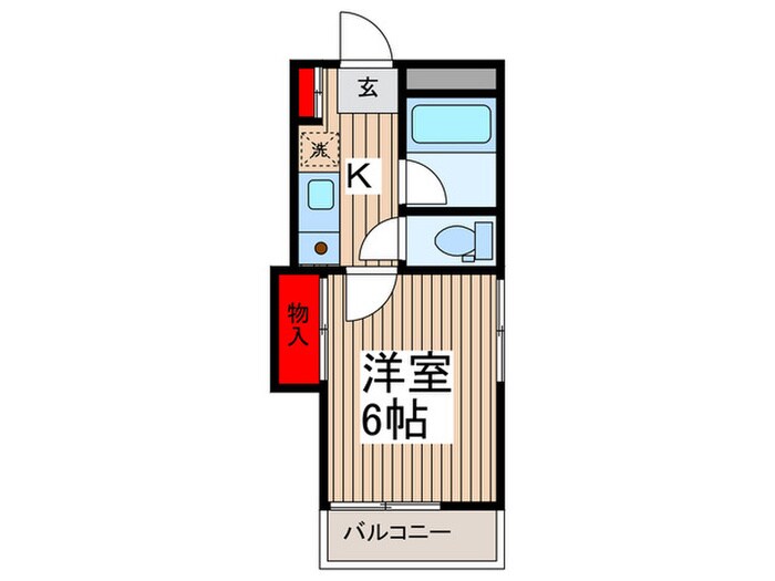 物件間取画像
