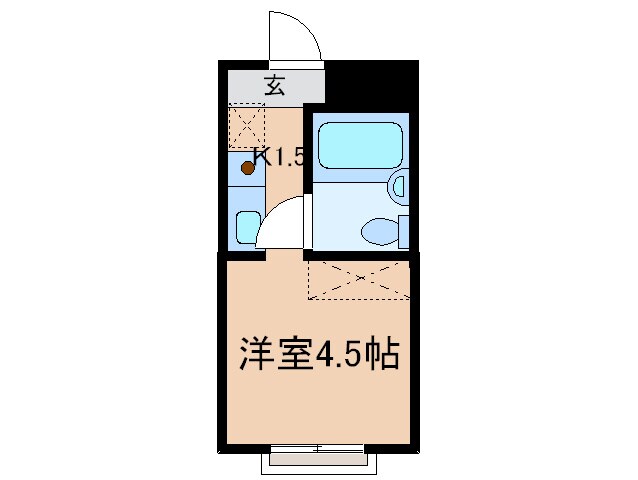 ドルフィンの物件間取画像