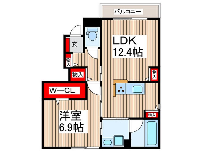 仮)コロンの物件間取画像