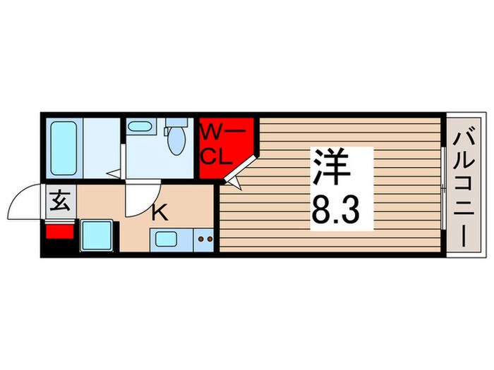 ＫＬＥＩＳ足立の物件間取画像