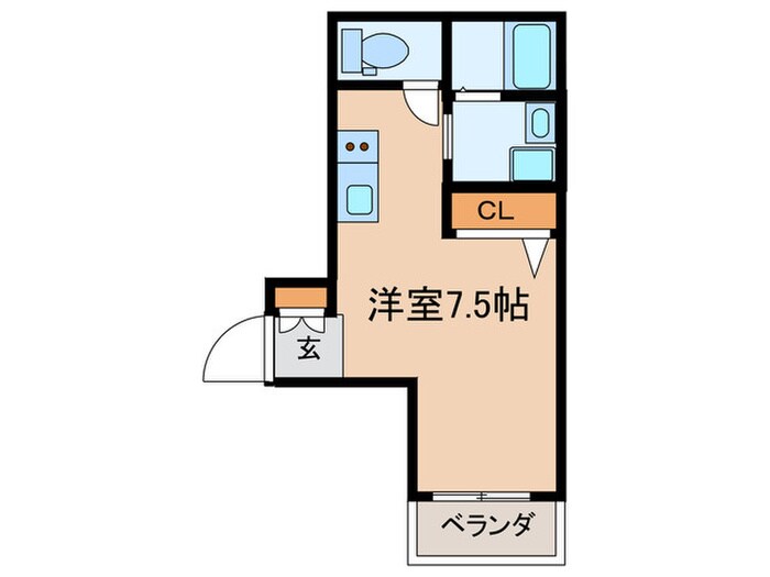 ベイコートの物件間取画像