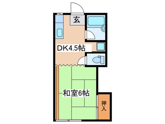 メゾンミスミの物件間取画像
