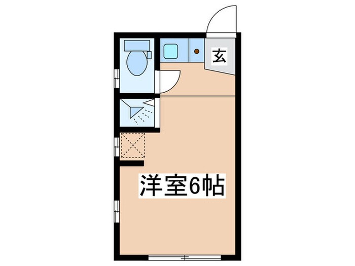 ハ－ベスト伍番館の物件間取画像