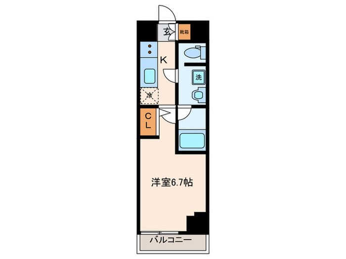 ARCOBALENO MUSASHIKOSUGI(307)の物件間取画像