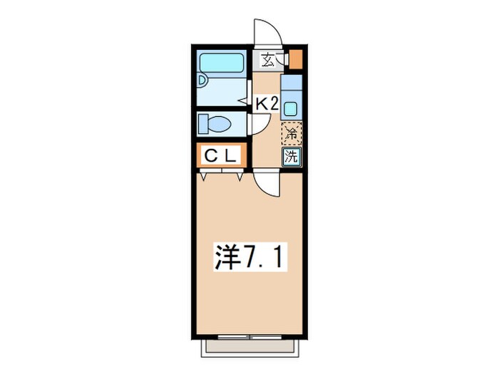 ココア－ジュの物件間取画像