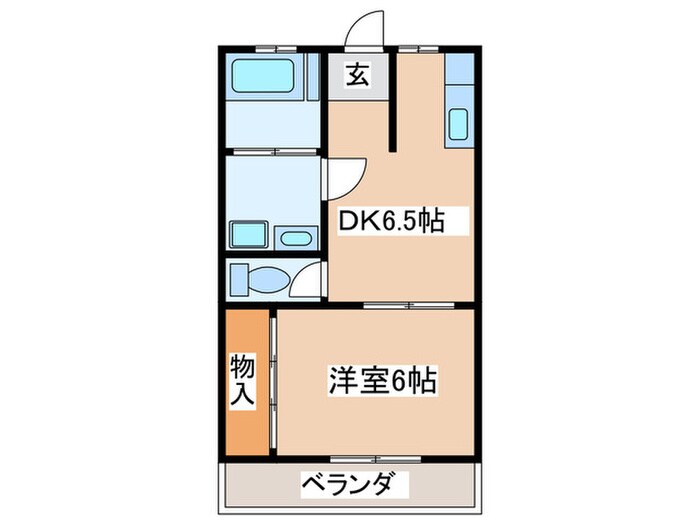 マックスビルの物件間取画像