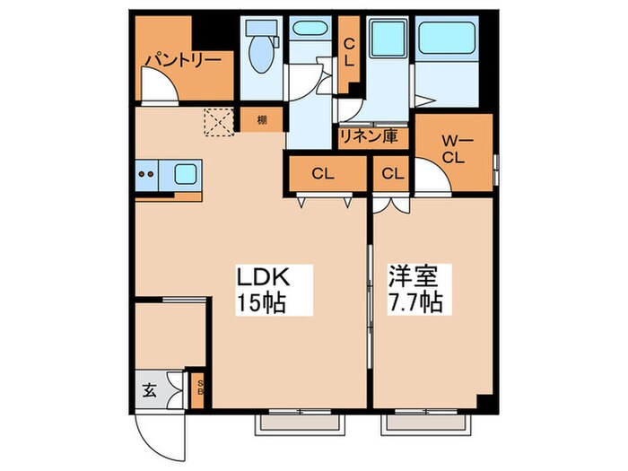 シュバーンⅡの物件間取画像