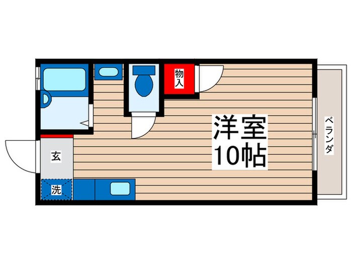 パルハイツの物件間取画像