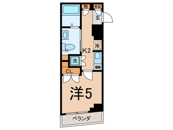 エスティメゾン武蔵小山の物件間取画像