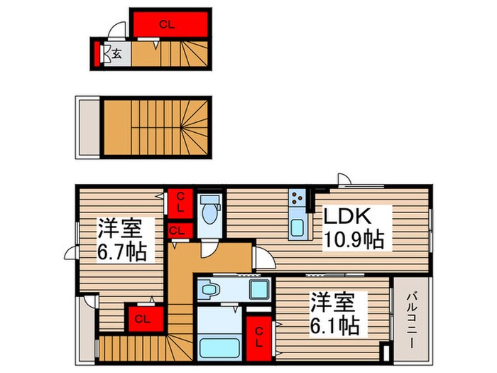 ハル　ルミナーレの物件間取画像