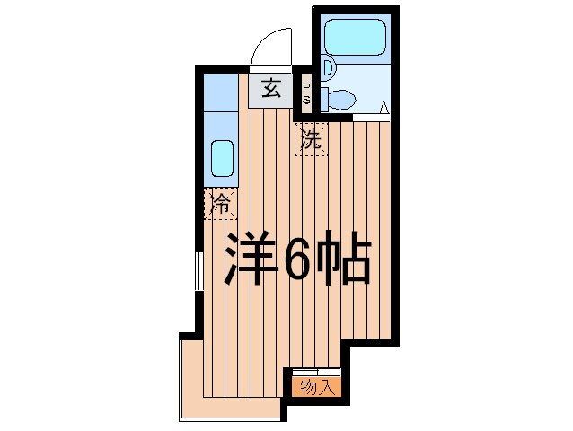 アルフェリア駒沢の物件間取画像