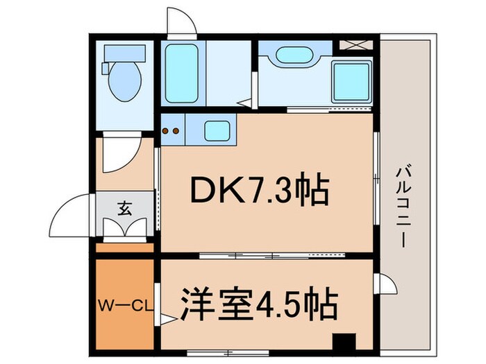 メゾンシュシュの物件間取画像