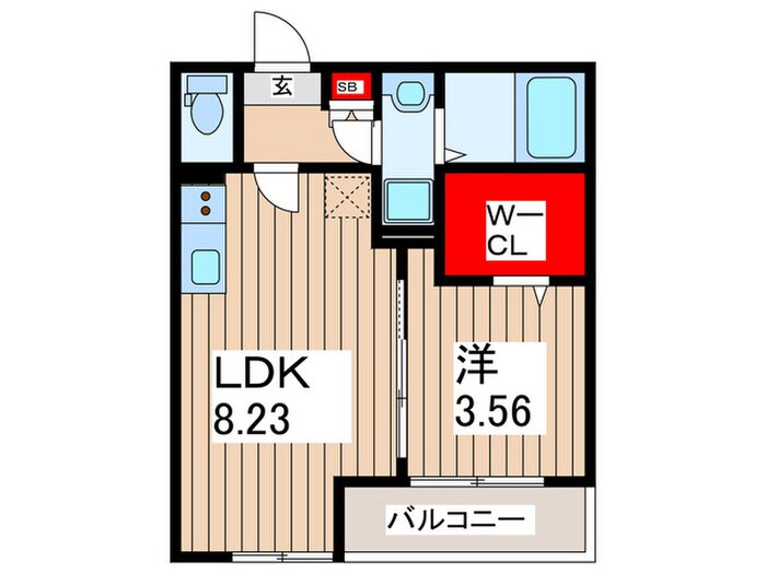 ＡＪ新越谷の物件間取画像