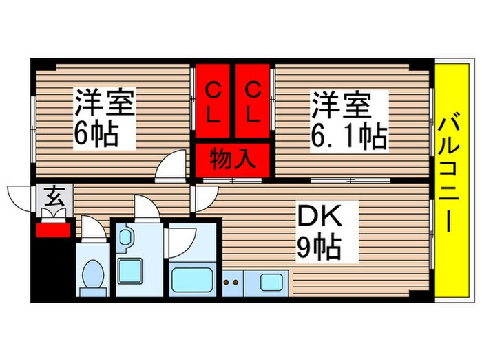 ネクサス村上の物件間取画像