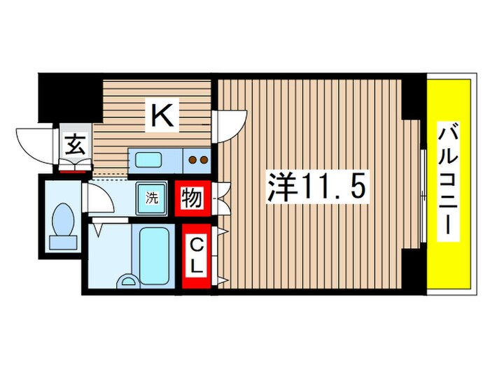 ステ－ションサイドなかむらの物件間取画像