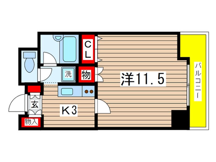 ステ－ションサイドなかむらの物件間取画像