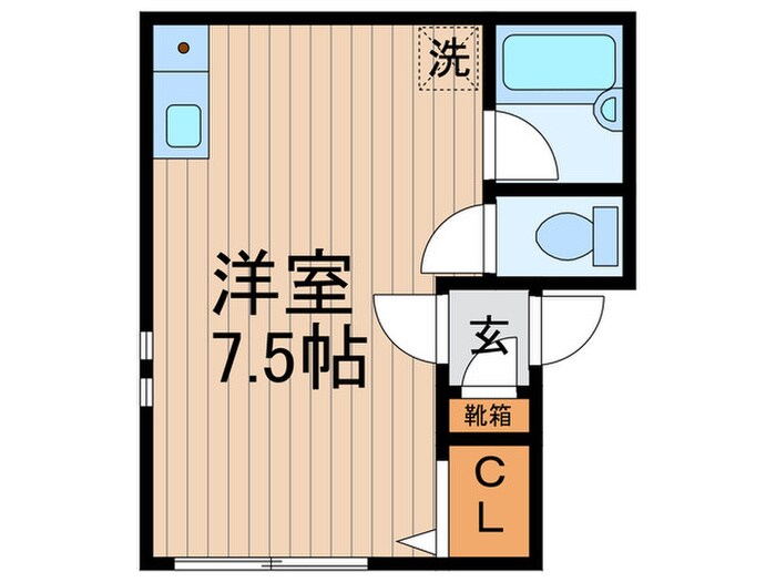 ターコイズ新小岩の物件間取画像