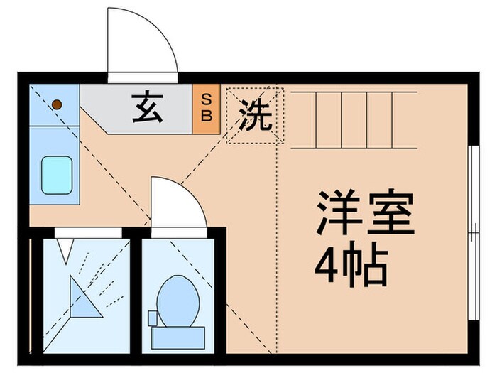 Water BAY夏目坂の物件間取画像