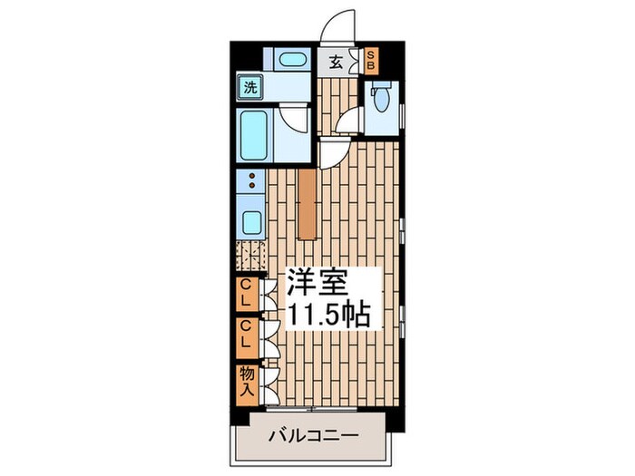 プロスペクト大森海岸の物件間取画像