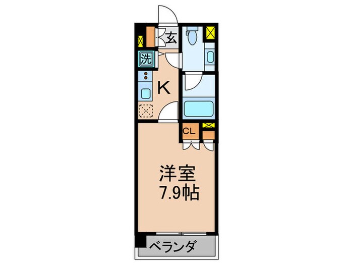 プロスペクト大森海岸の物件間取画像