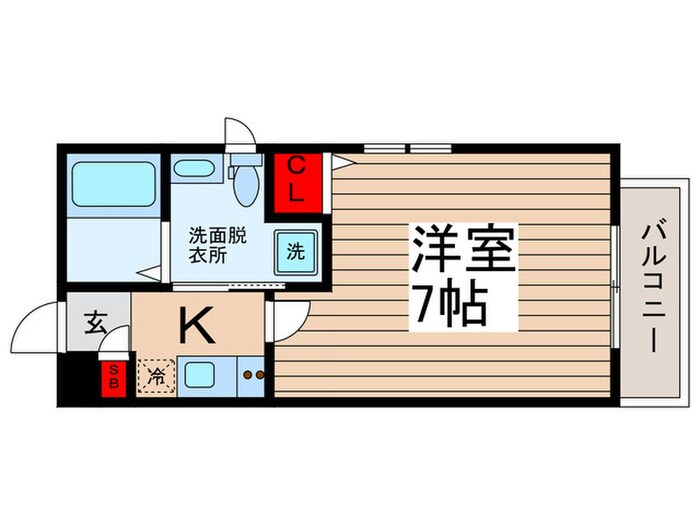 Ｐｒａｉｓｉｅｒ　Ｅｍｕの物件間取画像