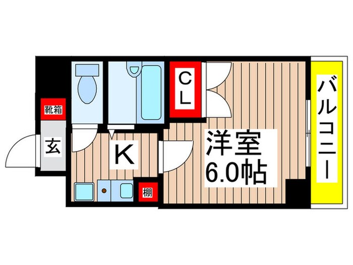 リヴェ－ルビックパインの物件間取画像