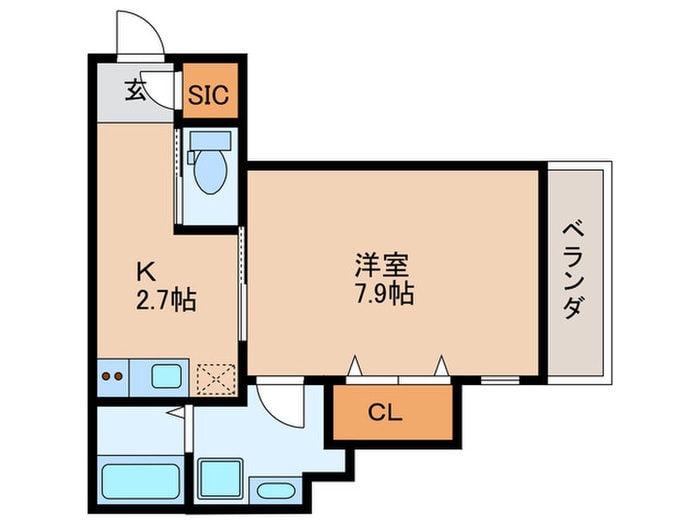 グレースハイムの物件間取画像