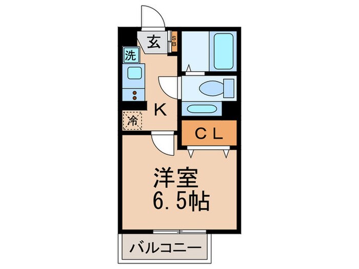 チューダープレイスの物件間取画像