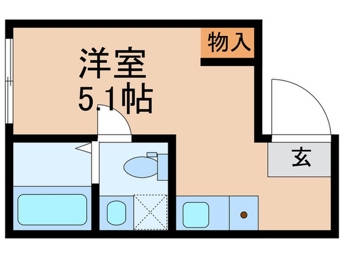 Casadoro代々木の物件間取画像