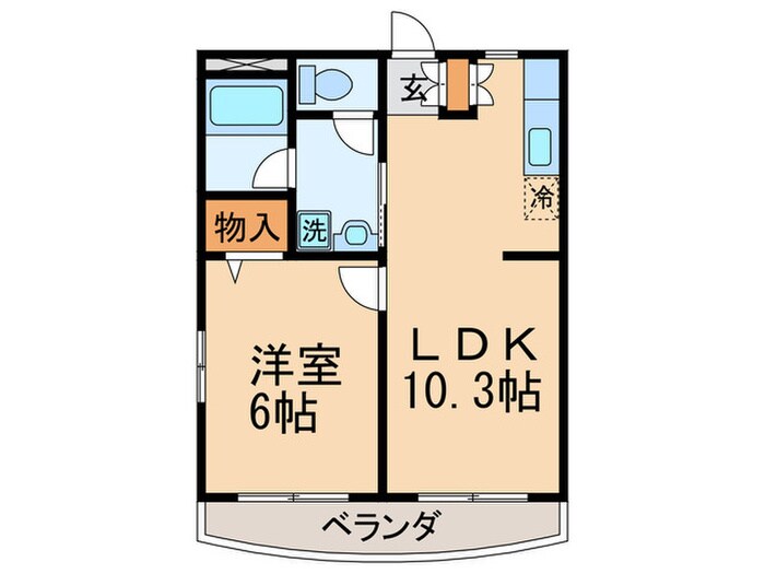 エクセル高津の物件間取画像