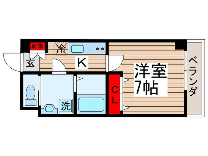 ＰＲＩＭＥ　ＳＱＵＡＲＥの物件間取画像