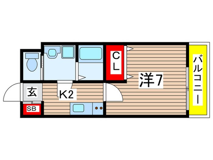 ＰＲＩＭＥ　ＳＱＵＡＲＥの物件間取画像