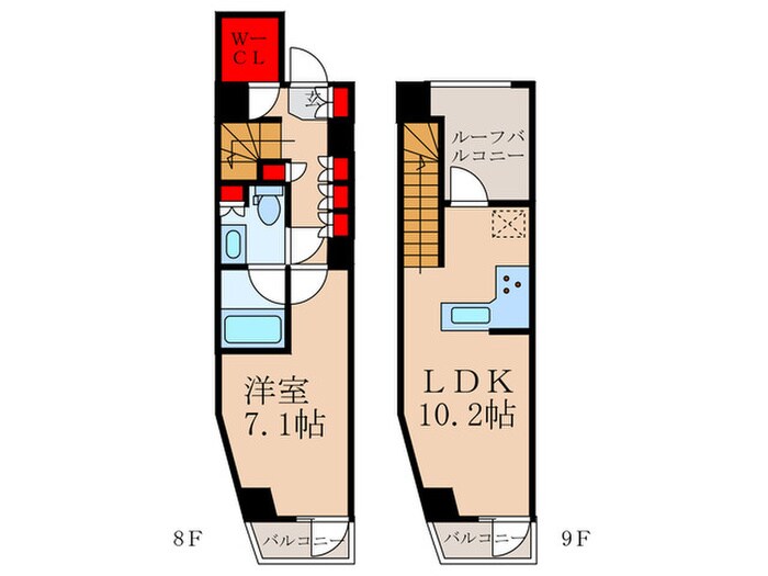 ライオンズフォーシア中野の物件間取画像