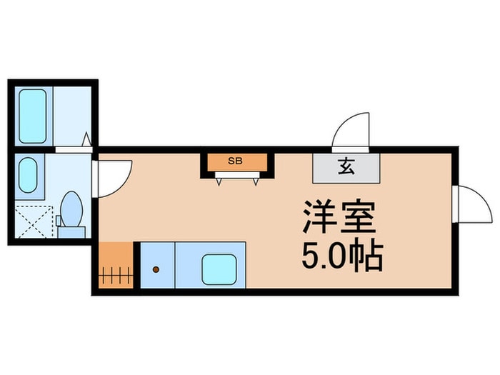 Sangraal代々木の物件間取画像