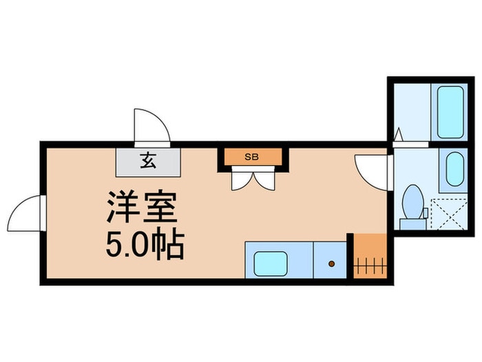 Sangraal代々木の物件間取画像