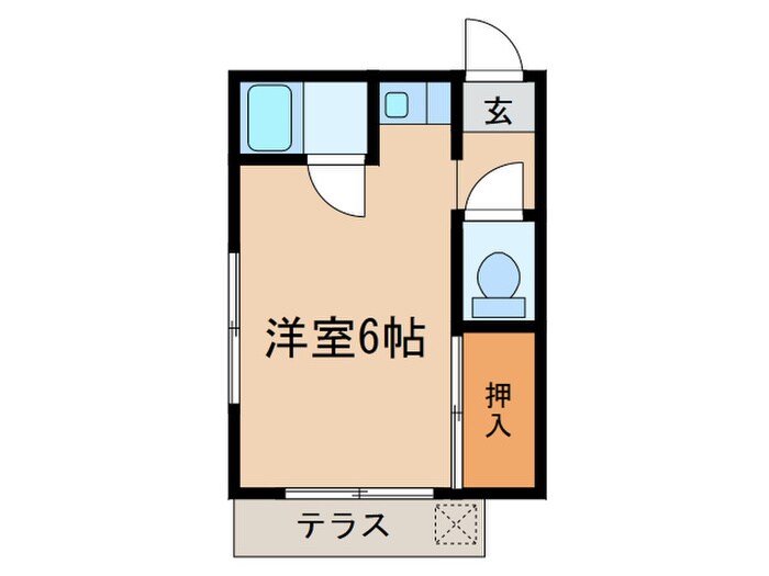 コーポ佐藤の物件間取画像