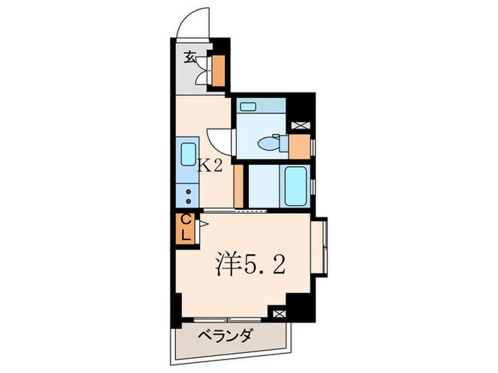 レジディア恵比寿Ⅲの物件間取画像