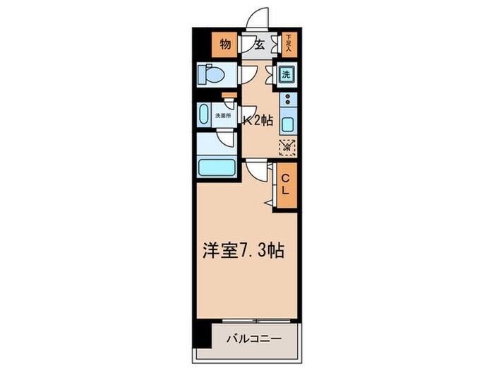 ブランシエスタ糀谷の物件間取画像