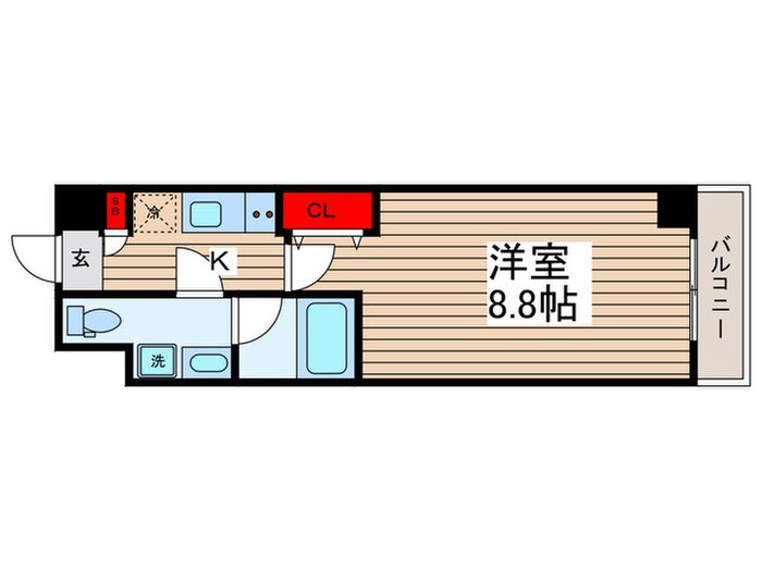 アルファコート東あずまの物件間取画像