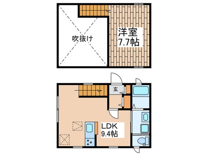 物件間取画像