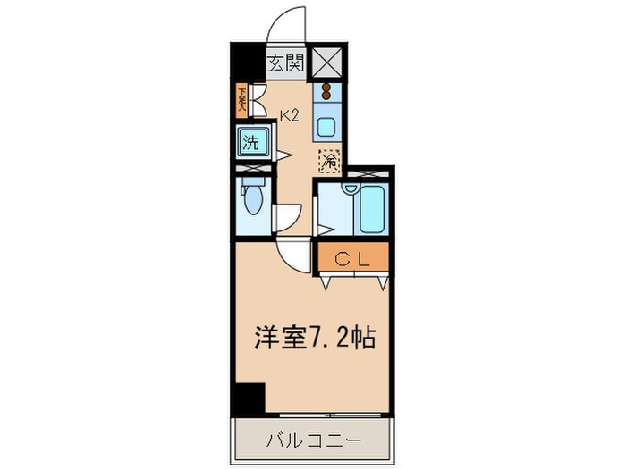 ヴェルト柿の木坂の物件間取画像