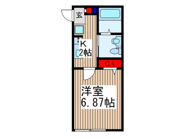 ＭｉｌｔｏｎＰａｒｋＭａｎｏｒの物件間取画像