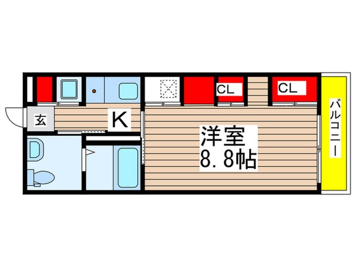 リブリ・ハヅキの物件間取画像