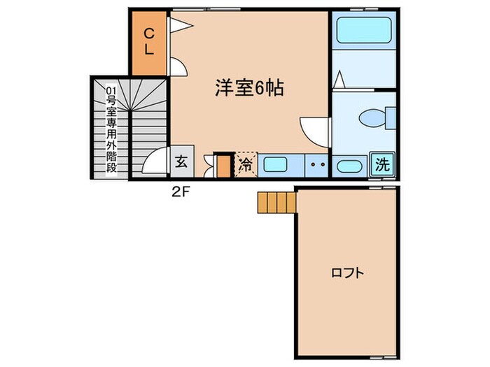 ブランコート文京竹早の物件間取画像