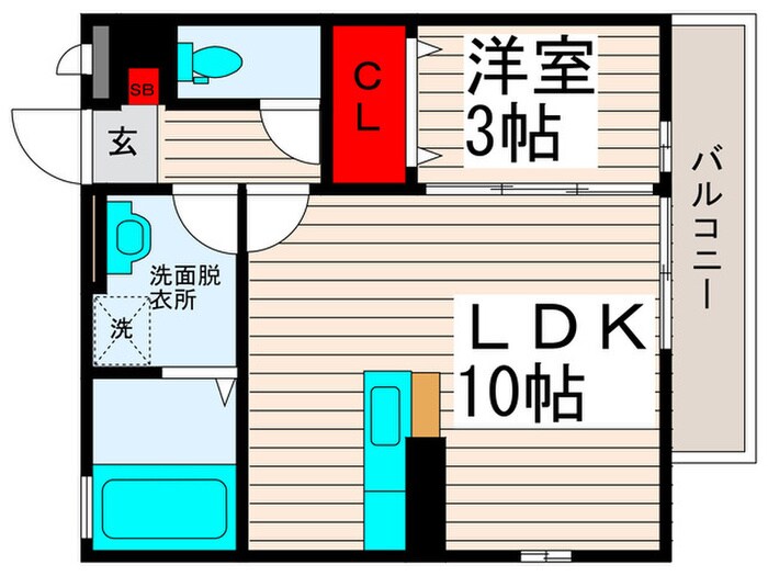 ラピュタの物件間取画像