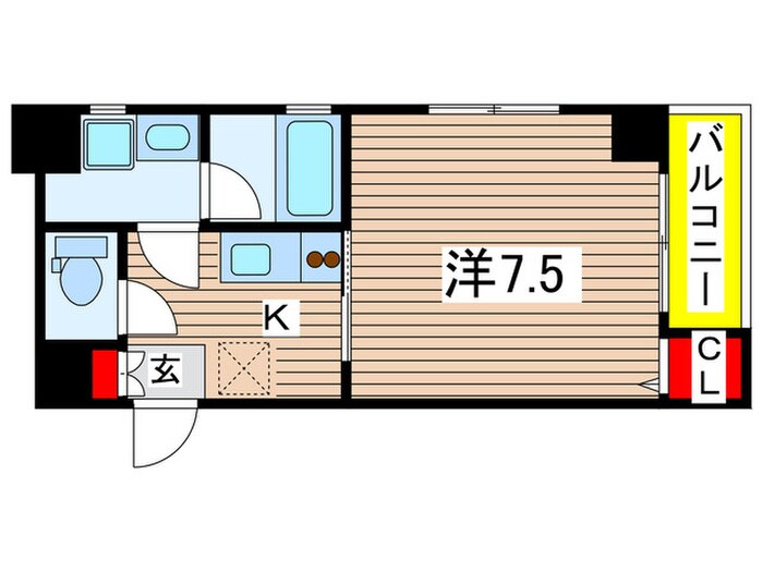 ライズの物件間取画像