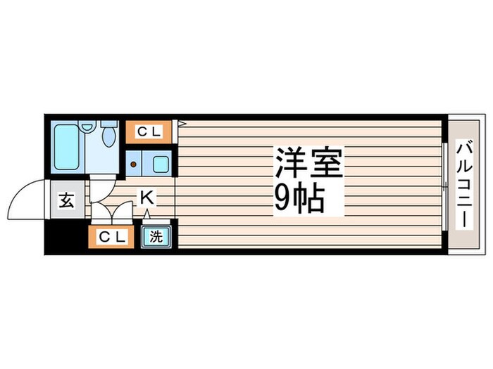 NHﾚｼﾞﾃﾞﾝｽ江古田（1-10-9-7）の物件間取画像