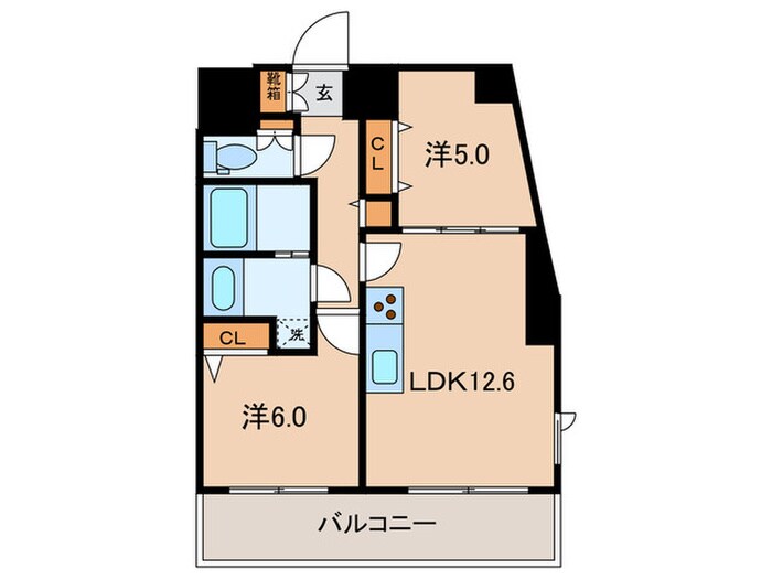 センテニアル王子神谷の物件間取画像