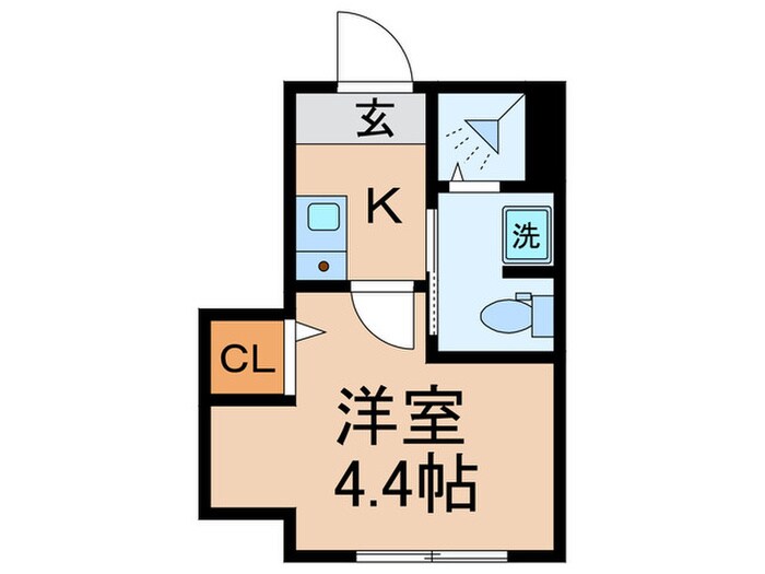 Plaisir上落合の物件間取画像